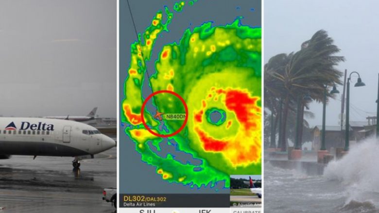 Piloti sfidon uraganin Irma, aterron në aeroportin në të cilin po frynin erëra të forta (Video)