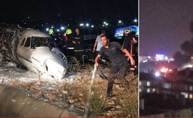 Rrëzohet një aeroplan privat në aeroportin Ataturk të Stambollit, humb jetën piloti kurse katër pasagjerë lëndohen (Foto/Video)