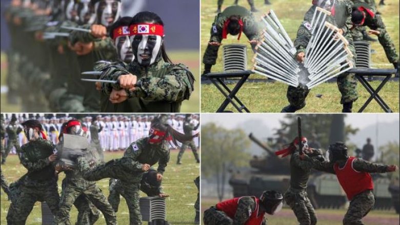 Koreja e Jugut tregon muskujt në prag të lojërave olimpike dimërore, që do të mbahen vetëm 80 kilometra larg nga Koreja e Veriut (Foto)