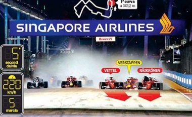 Aksidenti në Singapor – Lauda, Villeneuve e Hill: Faji i Vettel