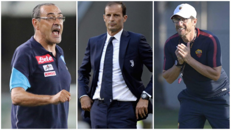 Fitoret e Juventusit, Romës dhe Napolit e dërgojnë Serien A mbi Bundesligën (Foto)