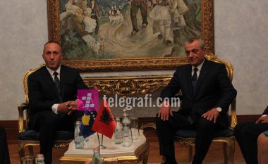 Haradinaj takohet me kryetarin e Kuvendit të Shqipërisë, Gramoz Ruçin (Foto)
