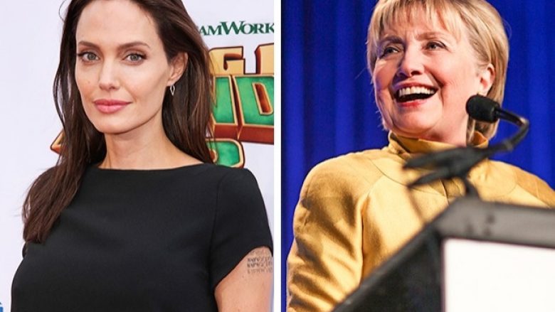 Angelina Jolie dhe Hillary Clinton

