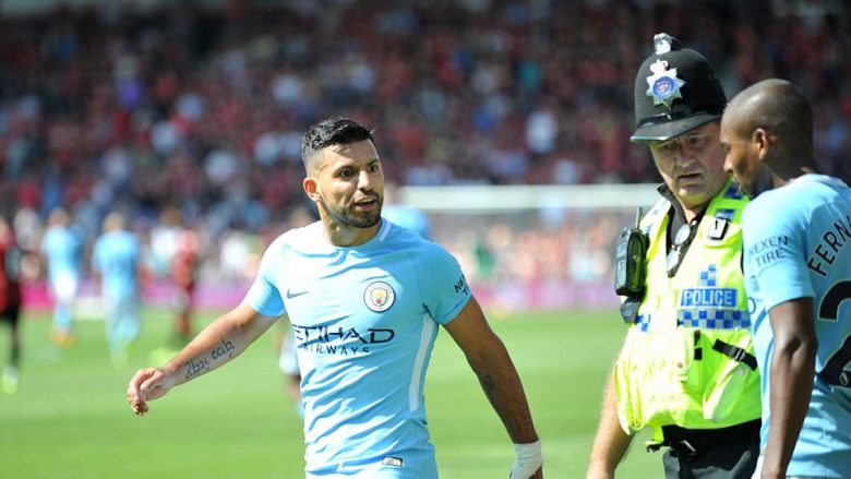 City në epërsi ndaj Liverpoolit, shënon Aguero (Video)