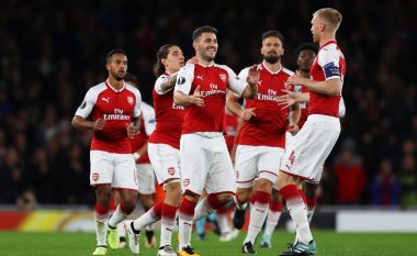 Arsenali nuk gabon në Ligën e Evropës, fiton në shtëpi ndaj Kolnit (Video)