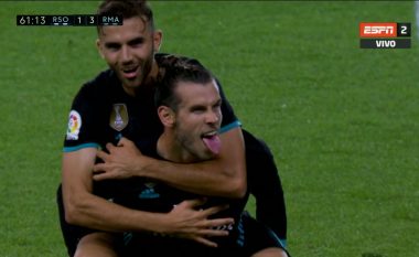 Anoeta fusha e preferuar e Bale, vjen goli (Video)