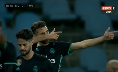 Reali kalon në epërsi ndaj Sociedad me golin e Mayoral (Video)