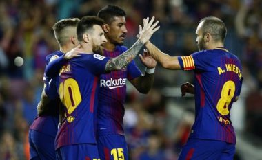 Paulinho e ka gjetur vetën te Barcelona, shënon gol me kokë (Video)