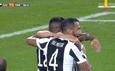 Alex Sandro i shënon Torinos për të thelluar epërsinë e Juves (Video)