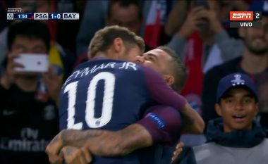 Dani Alves kalon PSG-në në epërsi ndaj Bayernit (Video)