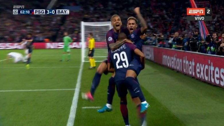 Thellohet epërsia e PSG-së, shënon Neymar (Video)