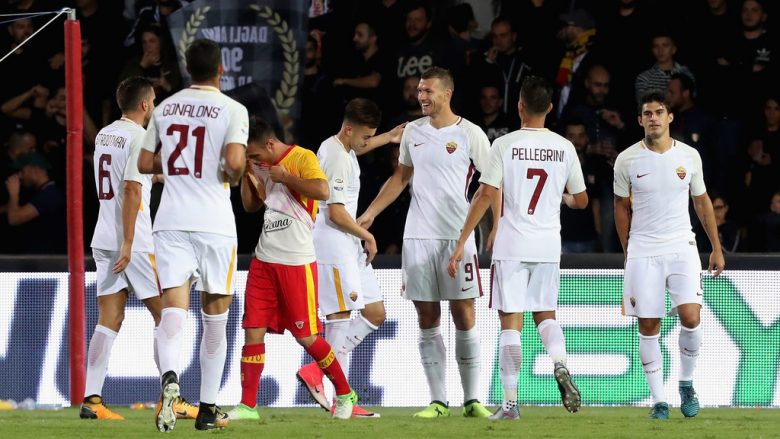 Benevento 0 – 4 Roma: Notat e lojtarëve, maksimale për Dzekon (Foto)
