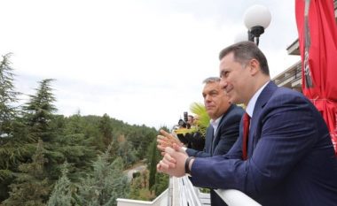Gruevski në takim me kryeministrin hungarez, kërkon mbështetje për zgjedhjet lokale (Foto)