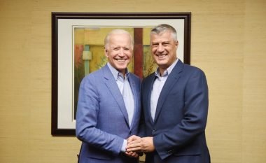 Thaçi takon ish-zv/presidentin amerikan Joe Biden