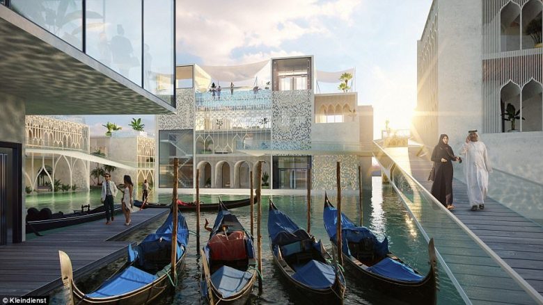 Dubai ndërton “Venedikun” në shkretëtirë (Foto)