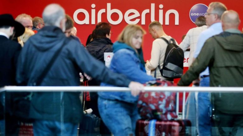 Anulohen rreth 100 fluturime të Air Berlin, sepse pilotët u lajmëruan si “të sëmurë”