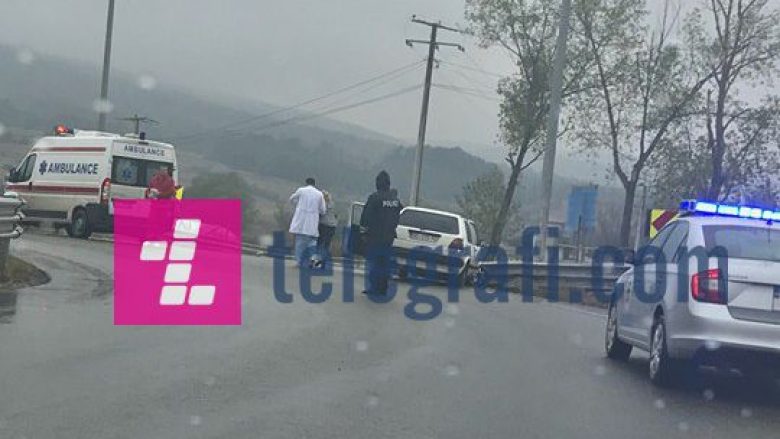 Aksident komunikacioni në Autostradën “Ibrahim Rugova”, ka të lënduar (Foto)