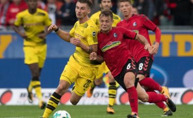 Abrashi shkëlqen përballë Dortmundit, merr notë të lartë në Gjermani
