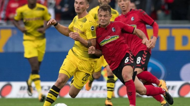 Abrashi shkëlqen përballë Dortmundit, merr notë të lartë në Gjermani