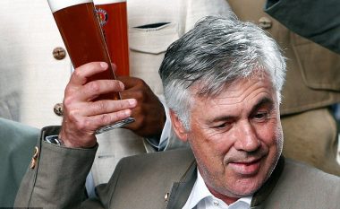 Megjithëse morën barazim të papritur, Ancelotti lejon lojtarët të konsumojnë alkool