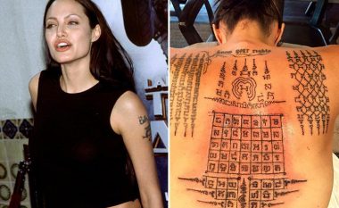 Angelina Jolie zbulon kuptimin e fshehtë të tatuazheve në trup (Foto)