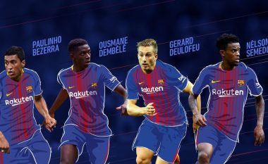 Barcelona konfirmon skuadrën dhe numrat për sezonin e ri 2017/18 (Foto)