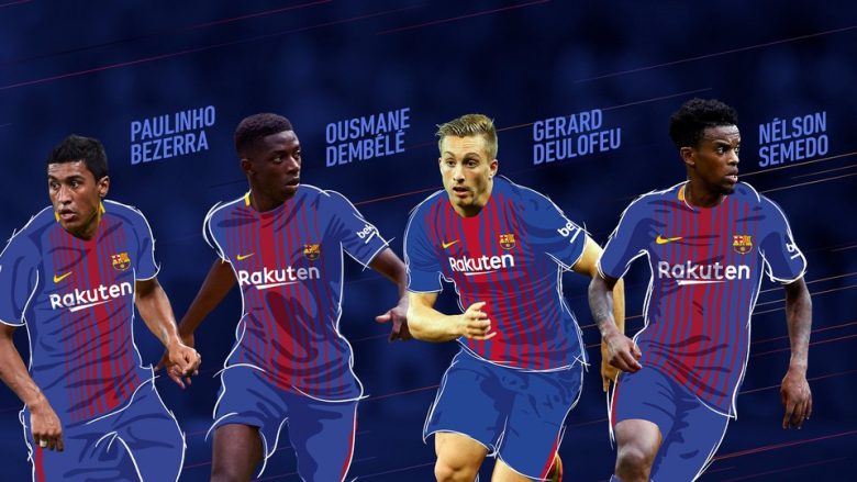 Barcelona konfirmon skuadrën dhe numrat për sezonin e ri 2017/18 (Foto)