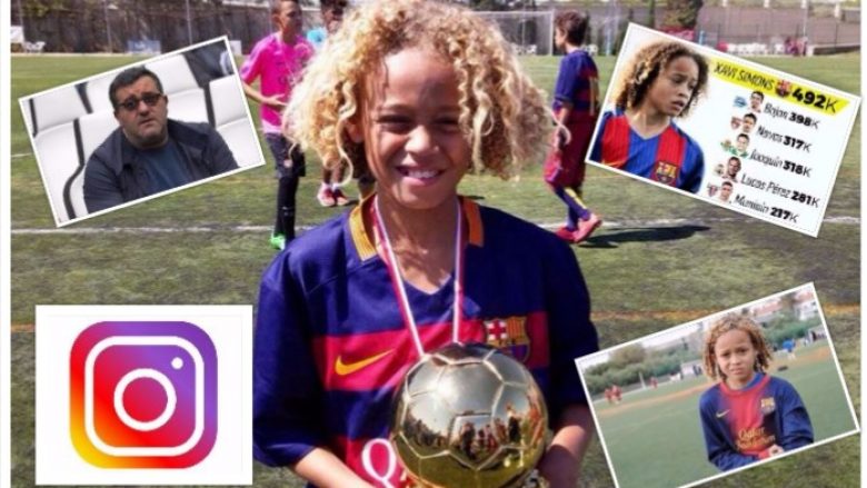 Fenomeni i Barcelonës që ka më shumë ndjekës në Instagram se shumë yje të futbollit spanjoll – Kapiten i Barçës dhe lojtar i së ardhmes, me Raiolan menaxher (Foto)