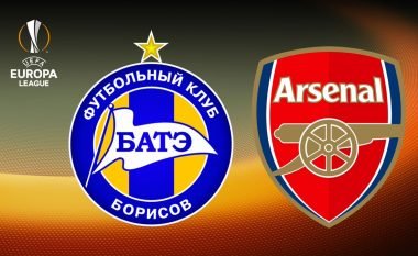BATE Borisov – Arsenal, formacionet zyrtare