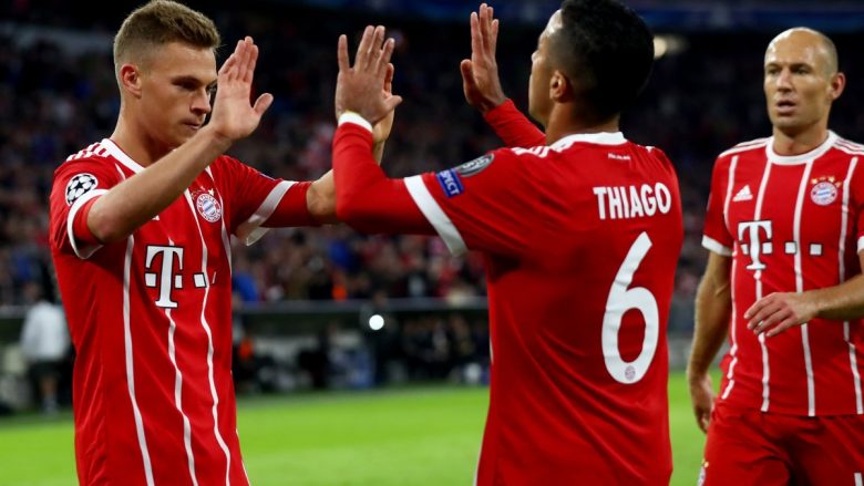 Notat e lojtarëve, Bayern 3-0 Anderlecht