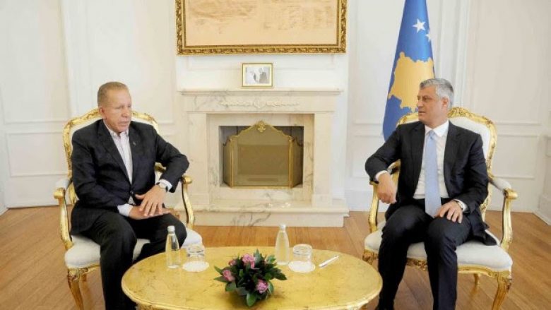 Presidenti Thaçi priti zëvendëskryeministrin Pacolli