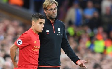 Klopp publikon listën për ndeshjen ndaj Man Cityt, Coutinho nuk ftohet