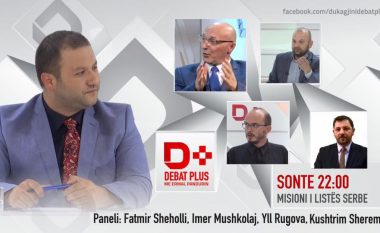 “Debat D-Plus” në RTV Dukagjini: “Misioni i Listës Serbe” (Video)