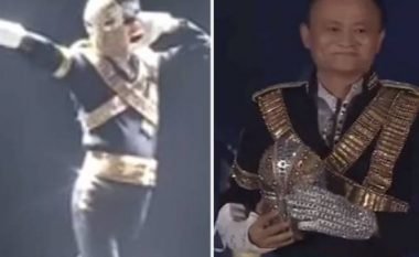 I famshmi Jack Ma maskohet si Michael Jackson, mahnit me performancën e tij (Video)