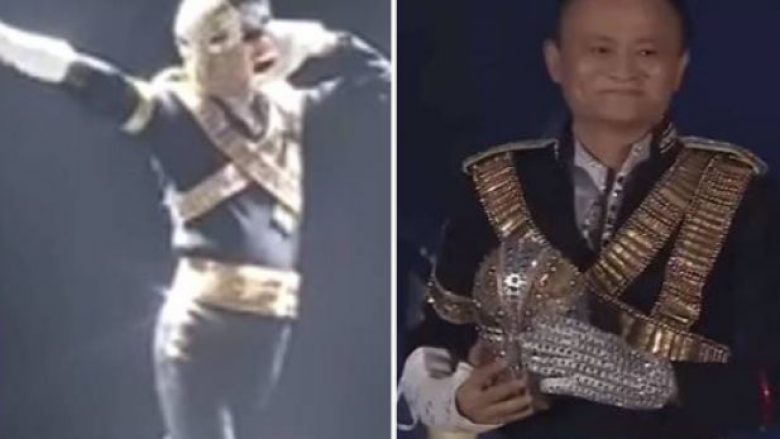I famshmi Jack Ma maskohet si Michael Jackson, mahnit me performancën e tij (Video)