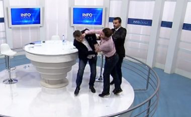 Incident në studion televizive: Deputeti Frashër Krasniqi grushton deputetin Milaim Zeka (Video)