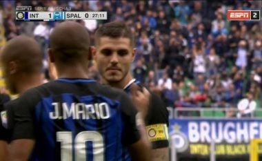Gjyqtari akordon goditje dënimi, VAR-i tregon se ishte penallti: Icardi kalon Interin në epërsi (Video)