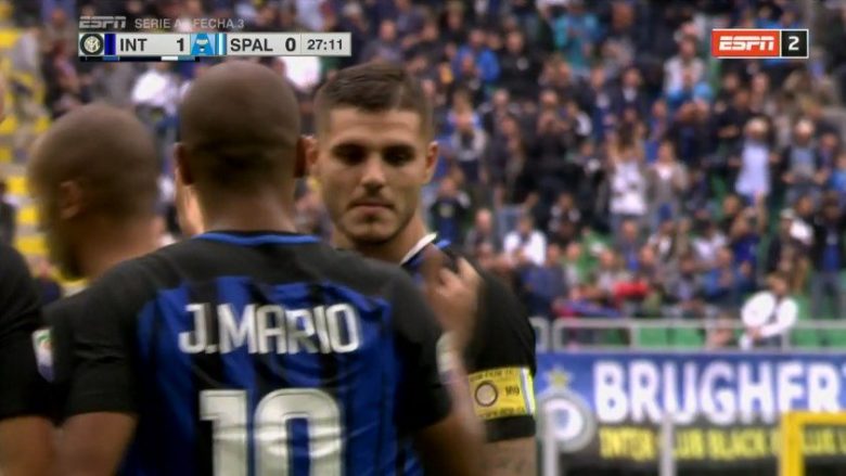 Gjyqtari akordon goditje dënimi, VAR-i tregon se ishte penallti: Icardi kalon Interin në epërsi (Video)
