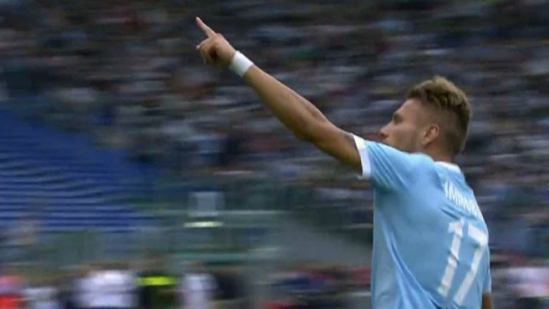 Lazio kalon në epërsi ndaj Milanit me golin e Immobiles (Video)