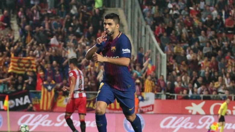 Suarez kalon Barcelonën në epërsi pas një aksioni të bukur (Video)