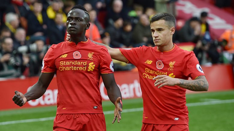 Carragher: Mane më i rëndësishëm se Coutinho për Liverpoolin