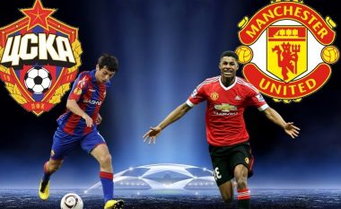 CSKA – Man.United: Formacionet startuese