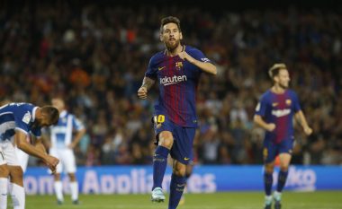 Messi shënon përsëri, Barça dyfishon epërsinë ndaj Espanyolit (Video)