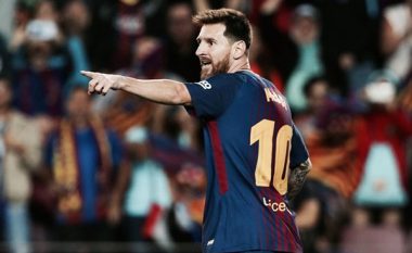 Messi shënon het-trik në derbin e Katalunisë, por mbetet prapë modest (Foto)