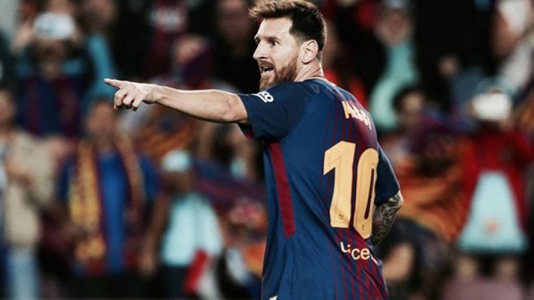 Messi shënon het-trik në derbin e Katalunisë, por mbetet prapë modest (Foto)