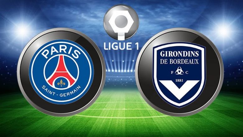 PSG – Bordeaux, formacionet zyrtare