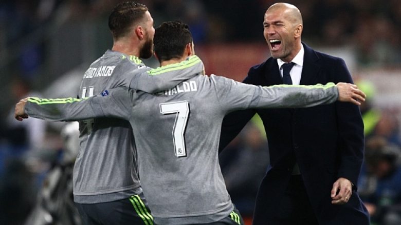 Zidane: CR7 nga një tjetër planet, Ramos është lider