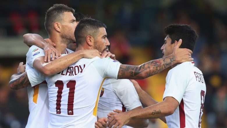 Roma fiton me dy gola të Dzekos dhe dy autogola (Video)