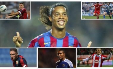 Lojtarët e lirë që mund ta zëvendësojnë Dembelen e lënduar – Nga Ronaldinho te Cassano e Reyes, një listë me yje (Foto)