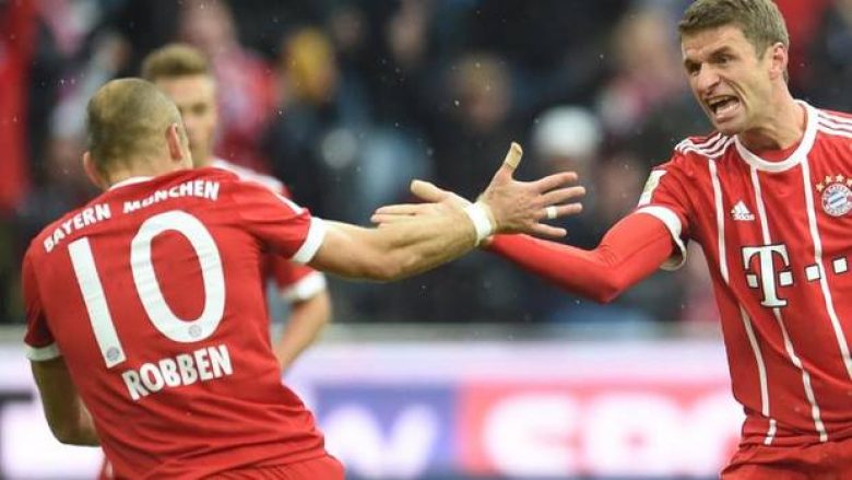 Robben me supergol kundër Wolfsburgut (Video)